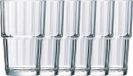 Arcoroc Norvege Longdrinkglazen - 6 stuks - 270 ml - Glas