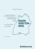 Landesbauordnung Kohlhammer Landesbauordnung für Baden-Württemberg Paperback