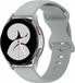 By Qubix Qubix Smartwatch Bandje 22mm Grijs Siliconen Geschikt voor Garmin Forerunner 970 / 570 (47mm) / 255