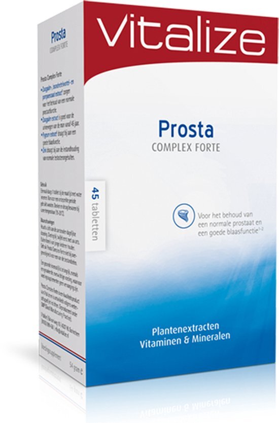 Vitalize Vitalize Prosta Complex Forte Tabletten 45st