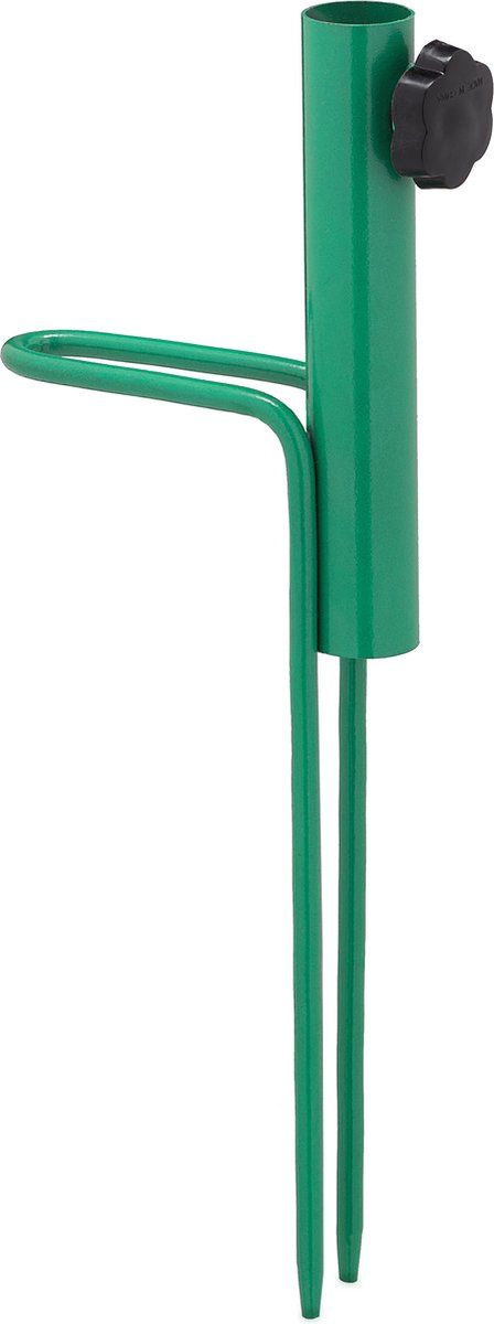 Relaxdays Grondanker Parasol - Groen - Voor Stok 17-23 mm
