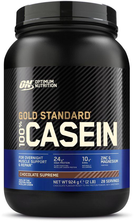 Optimum Nutrition Gold Standard 100% Casein Time Release Proteine - Chocolate Supreme - Caseïne Eiwitpoeder - 924 gram
