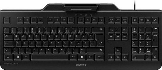 Cherry SECURE BOARD 1.0 Black Keyboard USB QWERTY UK Layout Black