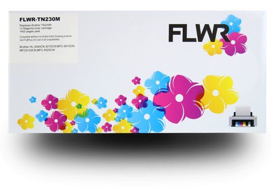 FLWR - Toner TN-230 Magenta - Geschikt voor Brother