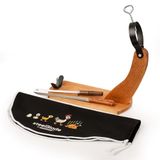 steelBlade - Hamhouder gondel + hamafdekking Kukuxumusu + hammes en Chaira - hamhouder Made in Spanje