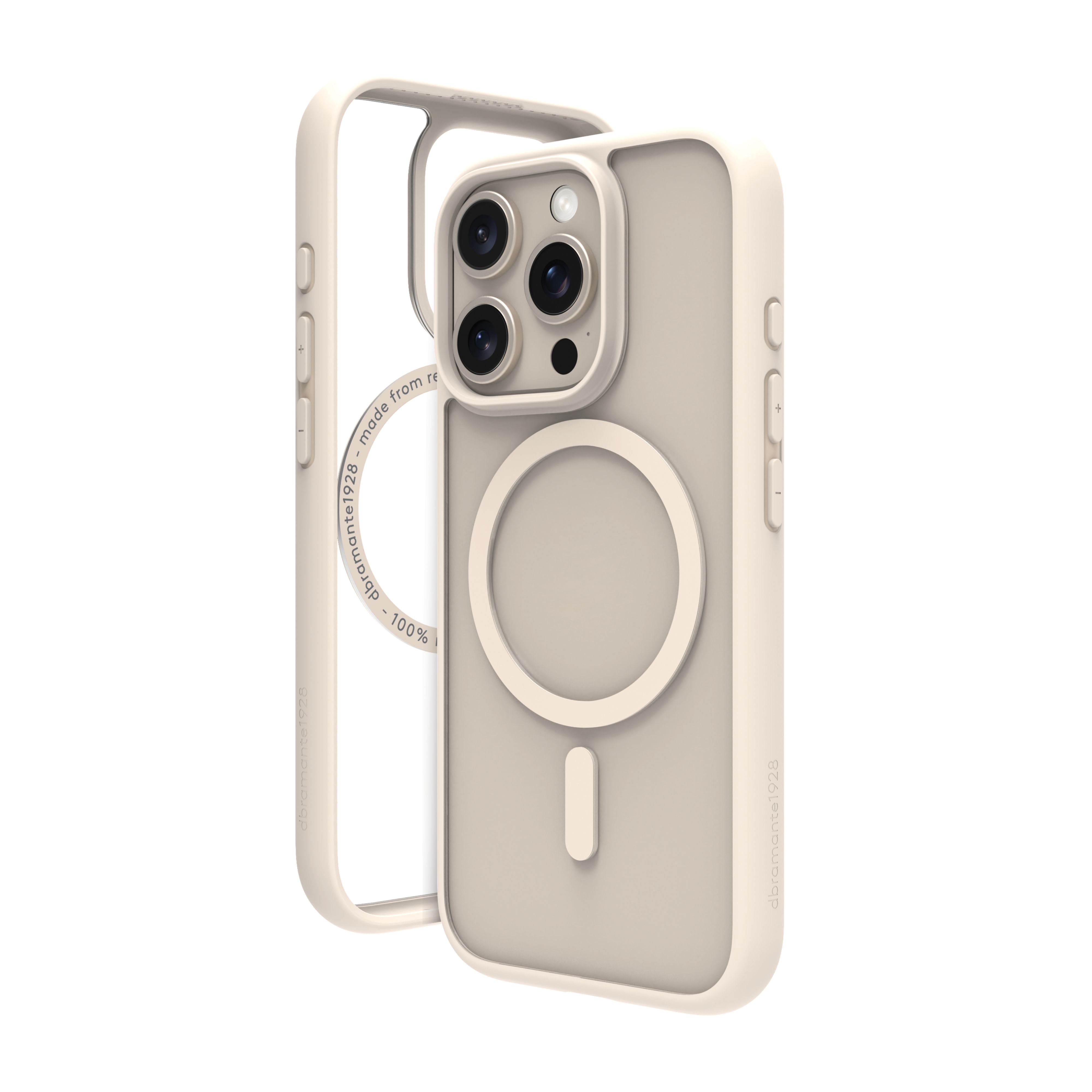 dbramante1928 Grenen MagSafe Hoesje voor iPhone 16 Pro - Goud