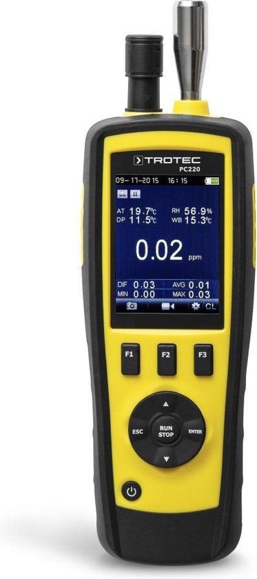TROTEC PC220 Deeltjesteller