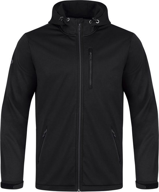 JAKO Softshelljas Premium - Zwart - Maat S - Heren