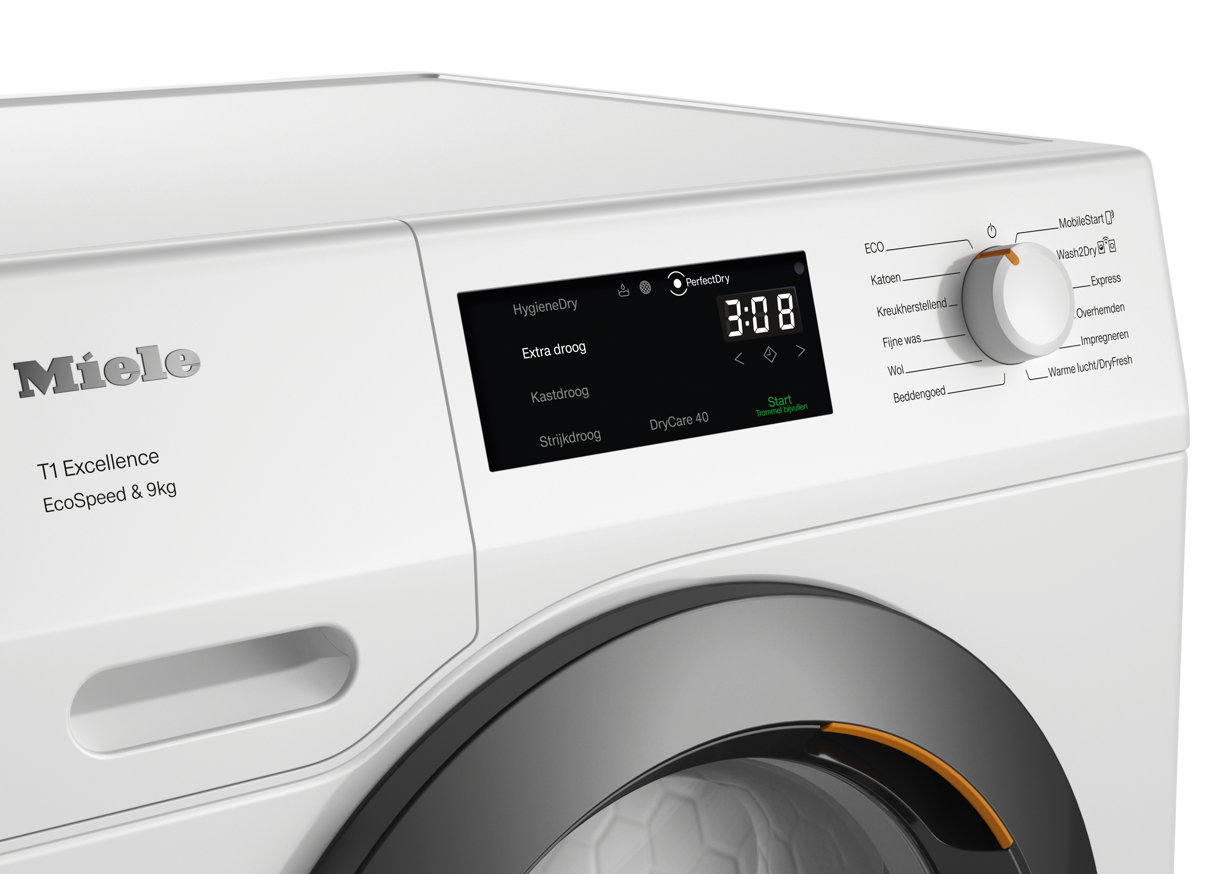 Miele TED655WP Warmtepompdroger - 9 kg - A+++ - Wit