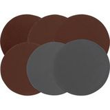 Origineel Einhell Origineel schuurpapierset voor metaal (Pneumatische Haakse Slijper Accessoires, voor Einhell pneumatische Haakse Slijper TC-PA 50, Ø50 mm, incl. 60x verschillend schuurpapier)