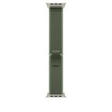 Apple Trail Loop Band voor de Apple Watch | 44/45/46/49 mm - Maat M/L - Neon / Green Natural Titanium