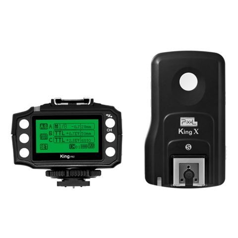 Pixel i-TTL Radio Trigger Set King Pro voor Sony Mi i-TTL Radio Trigger Set King Pro voor Sony Mi