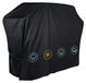 Housse de barbecue imperméable 147x61x117cm - Housse de grill - Housse universelle - Tissu Oxford résistant 420D - Revêtement polyuréthane - Protection durable
