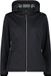 CMP Dames wandeljack met capuchon, antraciet, maat M, polyester, waterdicht, ademend, Herfst/Winter 2025