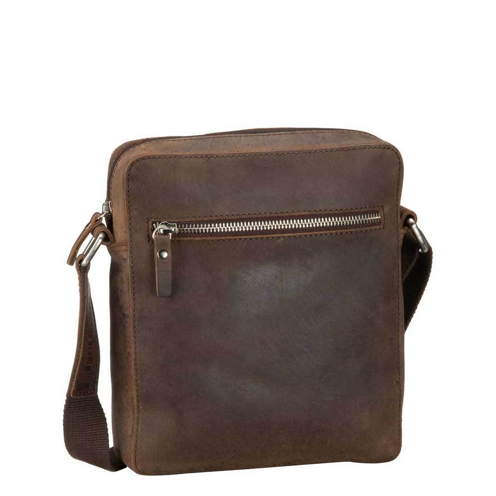 Leonhard Heyden Salisbury Messenger Bag S brown Bruin