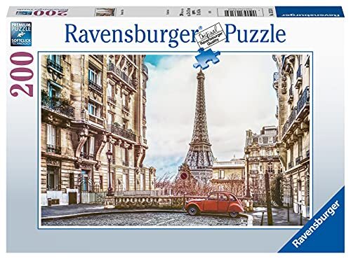 Ravensburger Puzzel 13313 13313-Romantic Paris-200 stukjes puzzel voor volwassenen en kinderen vanaf 14 jaar