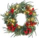 HOMCOM Christmas Wreath 60 cm Green