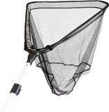 X2 R+B B.V. X2 Telescoop Schepnet - 50x50 cm - 200 cm - Visnet - Aluminium - Vijver Schepnet - Zwembad Schepnet - Opklapbaar - Uitschuifbaar