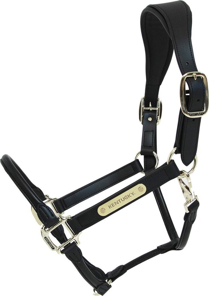 Kentucky Halster Anatomisch - Black - paard zwart