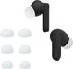 kwmobile 6x housse pour écouteurs intra-auriculaires compatible avec CMF by Nothing Nothing Ear (a) - Embouts de remplacement en silicone blanc - 3 tailles