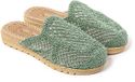 BRASILERAS Platte sandalen Suna dames groen maat 37
