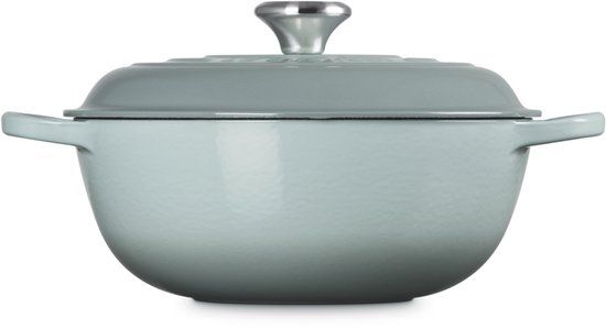 Le Creuset Gietijzeren Braadpan Marmite 22 cm/2.2 liter Sea Salt