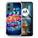 Cokitec Versterkte hoes voor Motorola G05 / E15 Street Art Rap