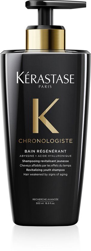 Kérastase Chronologiste Bain Régénérant - Revitaliserende jeugdigheidsshampoo - Voor verzwakt haar door tekenen van veroudering - 500 ml