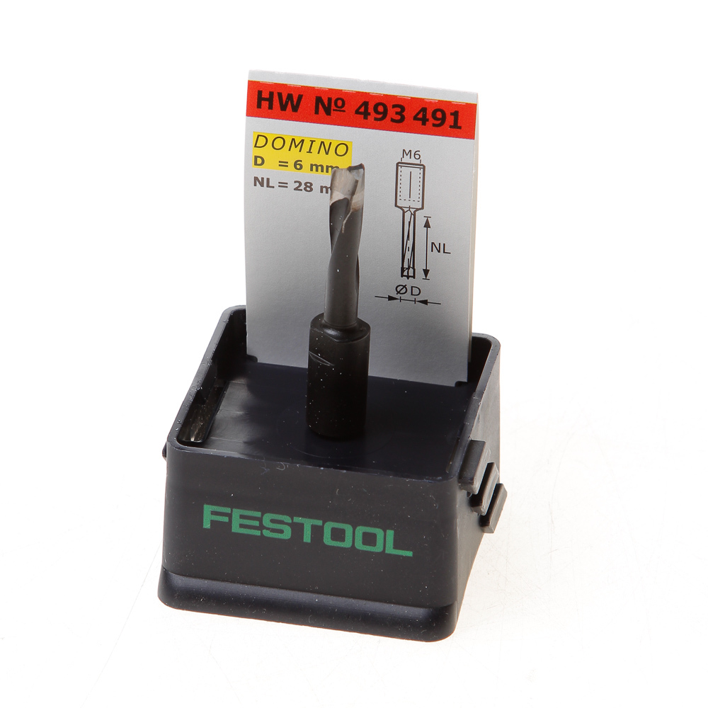 Festool DOMINO frees 6 mm
