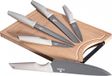 Berlinger Haus Set de 6 couteaux de cuisine avec planche à découper – Collection Aspen