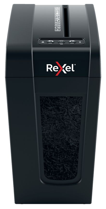 Rexel Secure X8-SL Papierversnipperaar - Kruisversnippering - 8 vel - Zwart