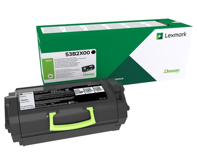 Lexmark 53B2X00 toner cartridge zwart