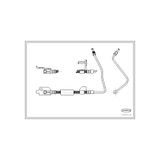 Corteco 19032148 Remslang | Compatibel met: FORD ESCORT V Turnier, ESCORT VI Turnier