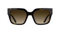 Karl Lagerfeld Women's Sunglasses - Dark Tortoise with Double Gradient Brown Lens
