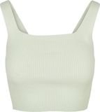 Urban Classics Knit Crop top Dames 3XL Groen