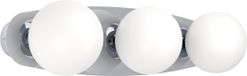 Eglo Castrovido Plafondlamp - Wandlamp - G9 - 58 cm - Chroom/Wit