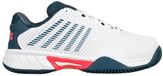 K Swiss HYPERCOURT EXPRESS 2 CLAY - Chaussure de tennis - Blanc, Stargazer, Neonblaze - Taille 35.5