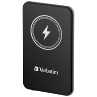 Verbatim Charge 'n' Go Magnetic Wireless Power Bank 5000mAh - Black