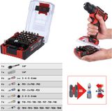 KS Tools 1/4" TORSIONbitset in eMONSTER accu-uitvoering 32 stuks