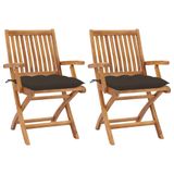 VidaXL Tuinstoel Taupe