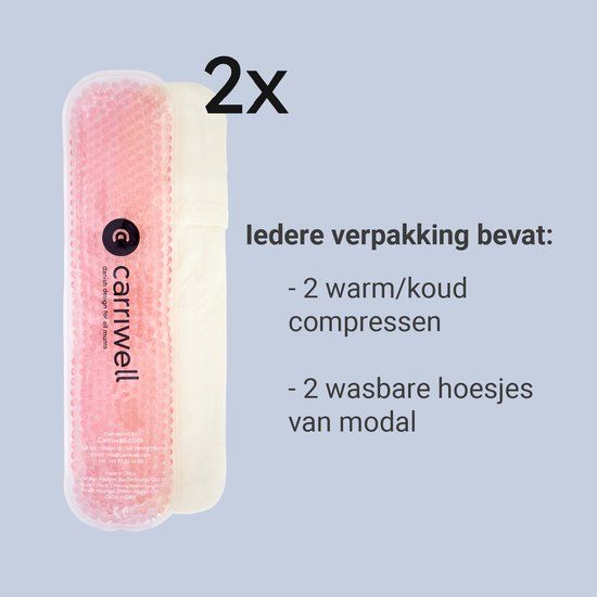 Carriwell Warm/Koud Perineumcompres - 2 Stuks