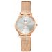 Q&Q Montre bracelet C35A-007PY Dames Analoge Couleur rosé Métal Mesh
