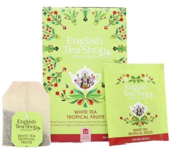 English Tea Shop White tea tropical fruits bio 20bui