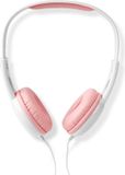 Nedis Bedrade On-ear Koptelefoon - 3,5 mm - Roze
