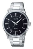 Casio MTP-1303PD-1AVEG Heren Polshorloge Kwarts Zilverkleurig/Zwart Staal