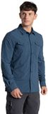 Craghoppers Heren NosiLife Loukkos shirt met lange mouwen, anti-insect wandelen reizen top