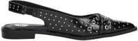 Sub55 Slingback Slingbacks - Zwart lak - Maat 41