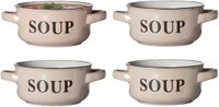 Cosy & Trendy Soepkommen Classic - beige - 8 stuks - keramiek