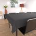 Soleil d'Ocre Tafelkleed Alix Rechthoekig Polyester Antraciet 140 x 240 cm