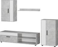 Vicco Berno Wandmeubel – Set van 4 Beton